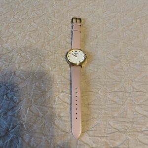 Kate Spade Pink Leather Watch